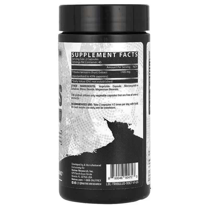 NUTREX, TRIBULUS 1400 90CAPS $12.99