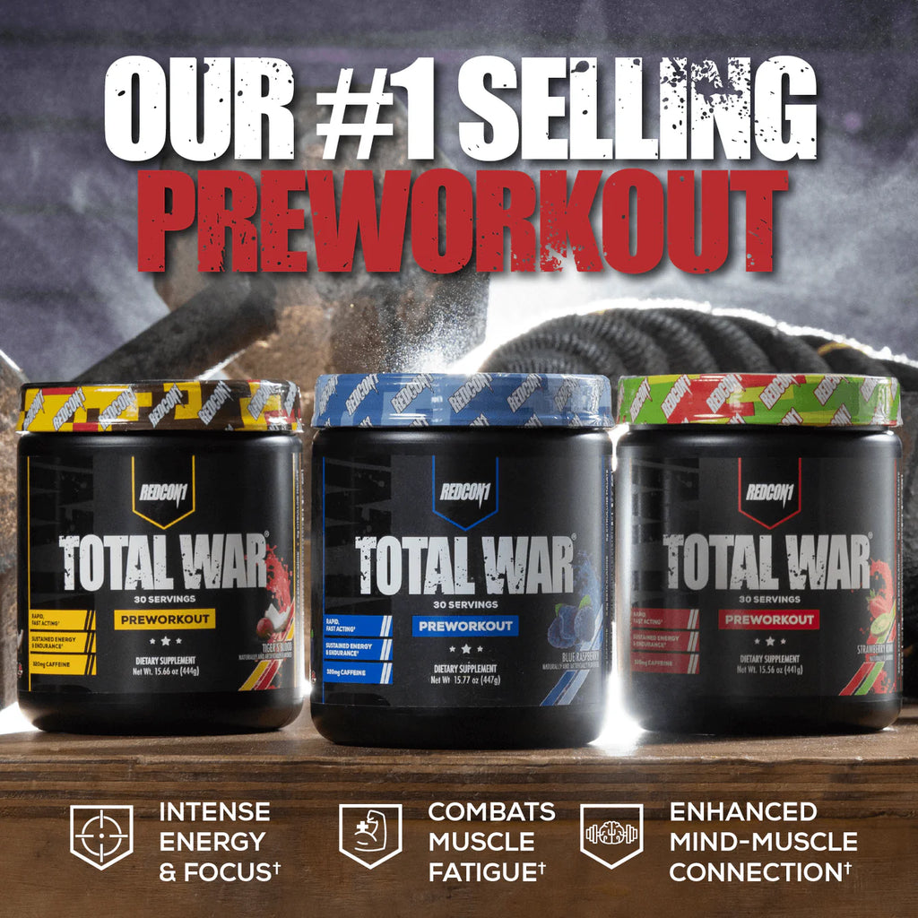 REDCON1 - TOTAL WAR 30 SERVING PREWORKOUT $34.99