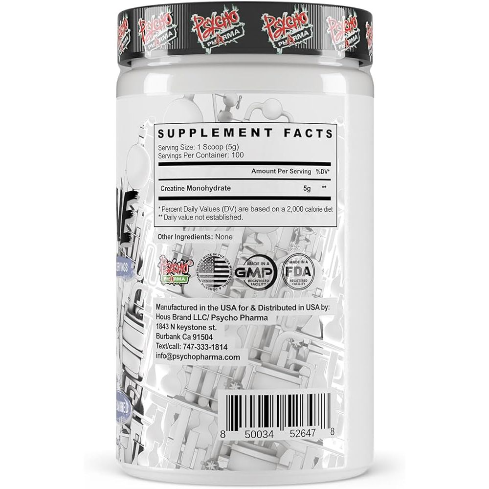 PSYCHO PHARMA - CREATINE 100SERVING