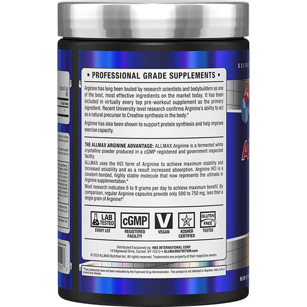 ALLMAX - ARGININE HCL 400G