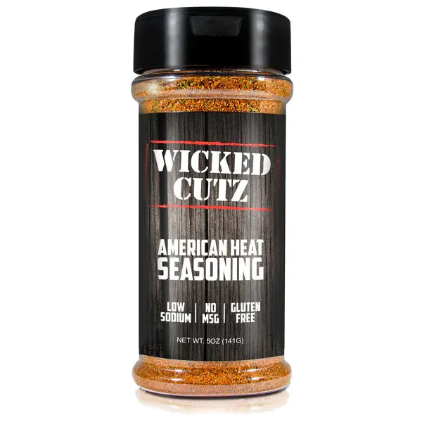 WICKED CUTZ, AMERICAN HEAT SEASONING $8.99