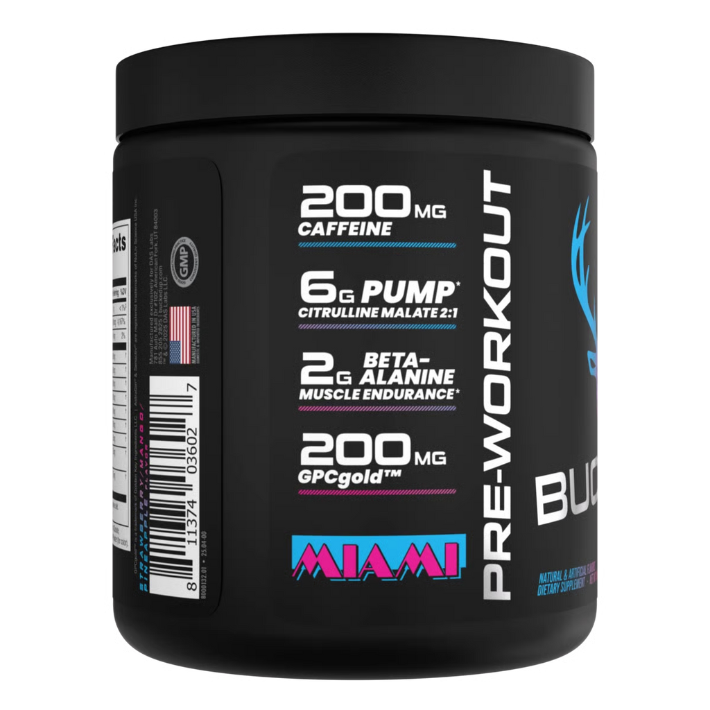 BUCKED UP, PRE-WORKOUT 30 SERVINGS $39.99