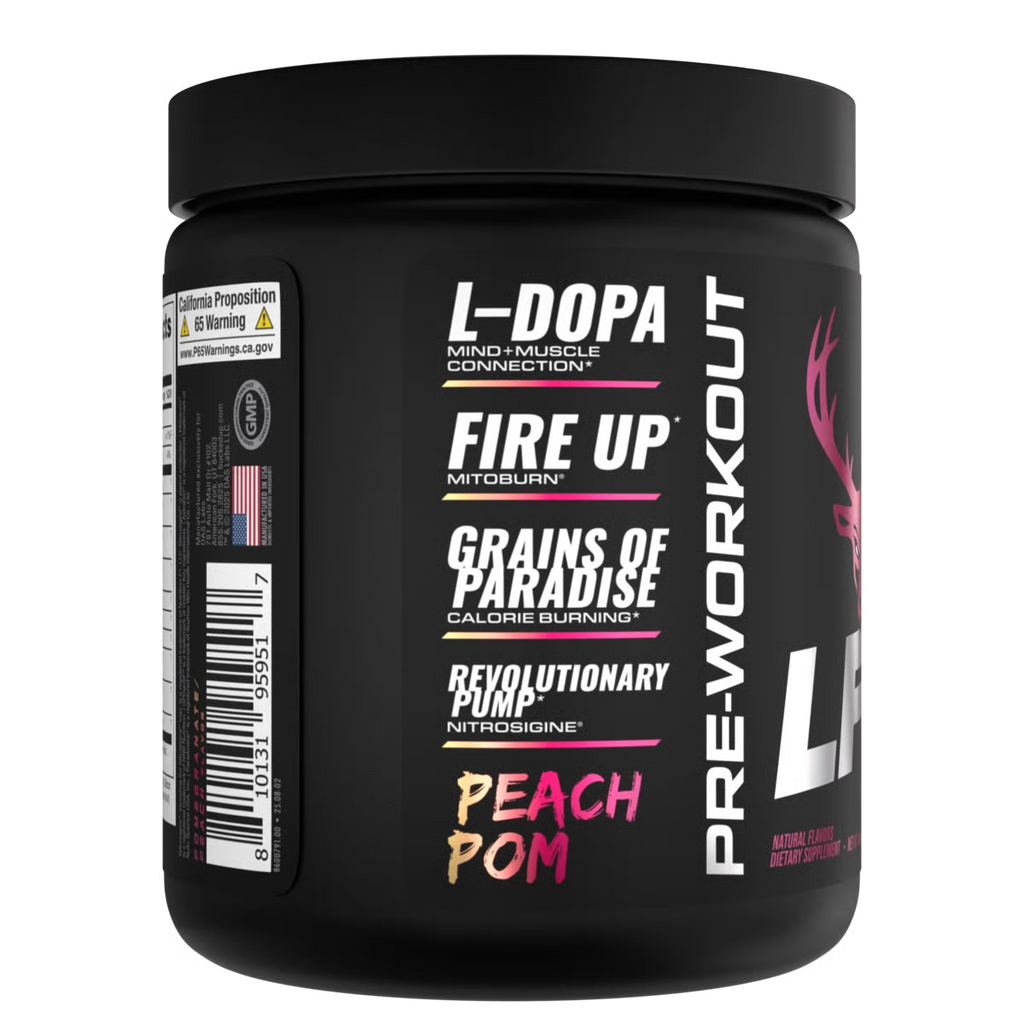 BUCKED UP, LFG BURN 30 SERVINGS $39.99