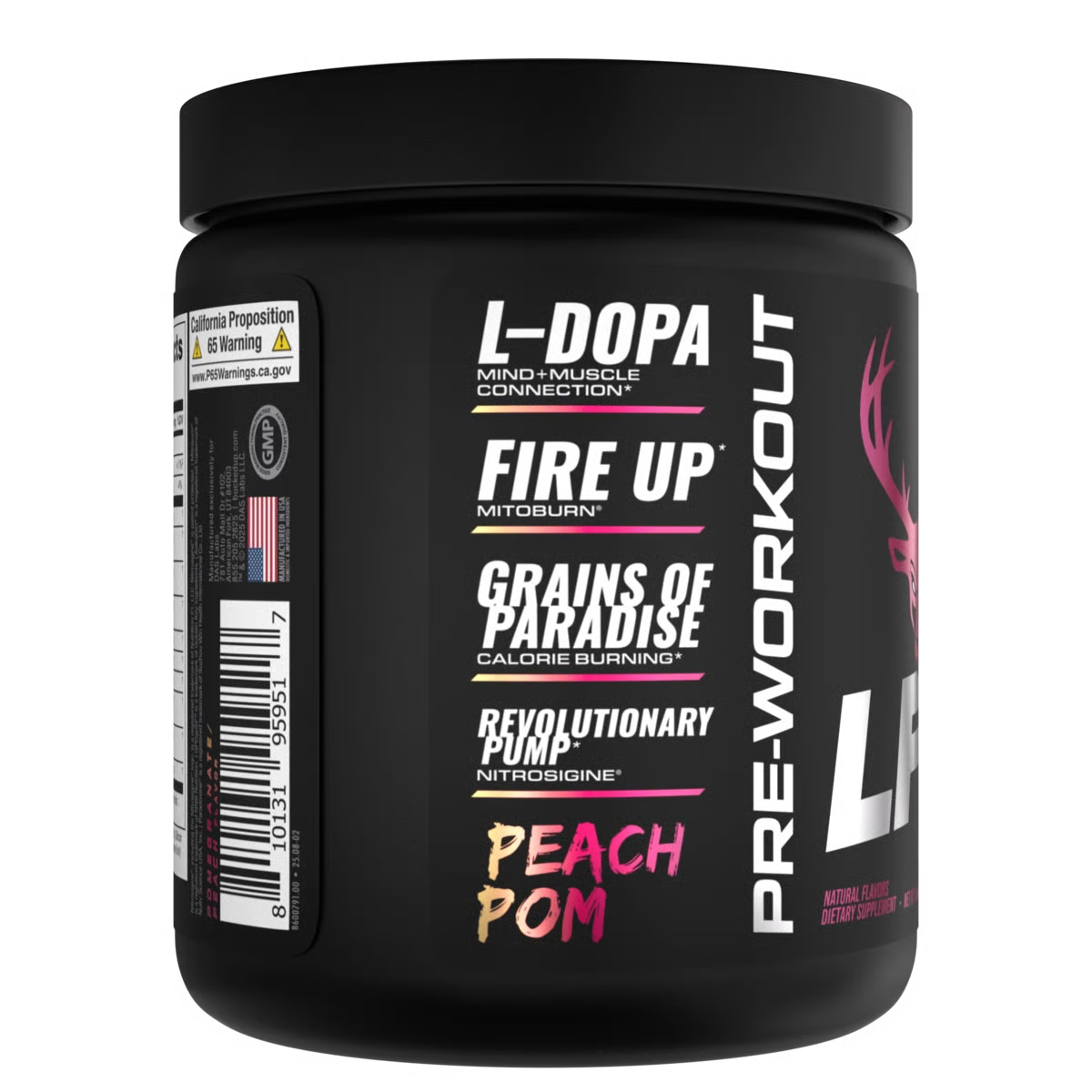 BUCKED UP, LFG BURN 30 SERVINGS $39.99