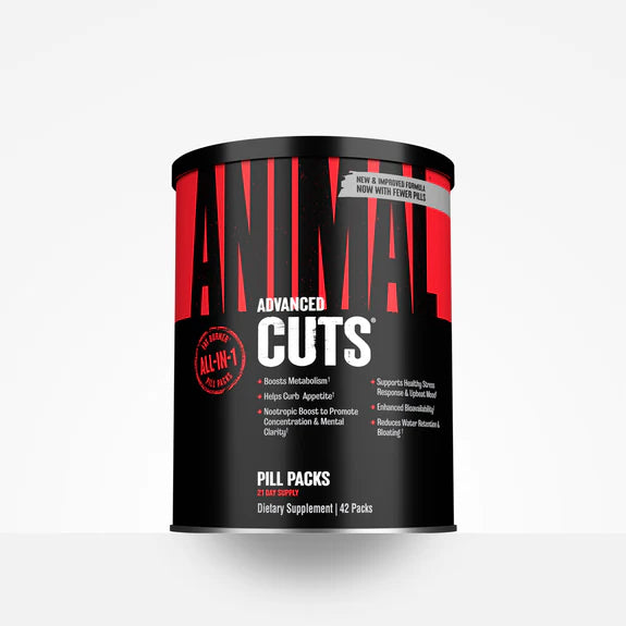 UNIVERSAL NUTRITION, ANIMAL CUTS 42PACK $43.99