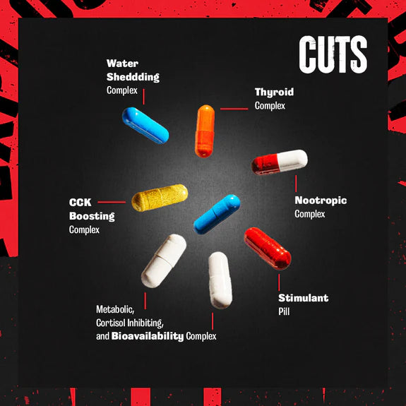 UNIVERSAL NUTRITION, ANIMAL CUTS 42PACK $43.99