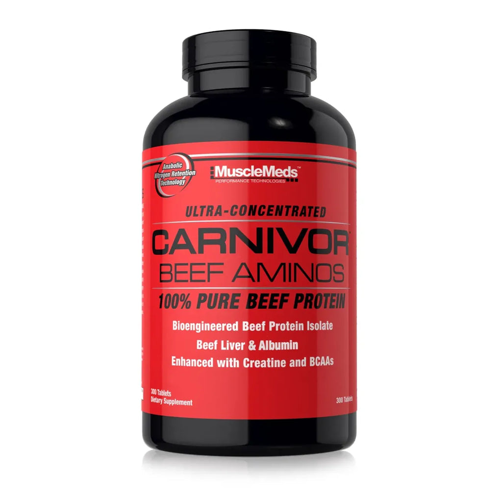 MUSCLEMEDS, CARNIVOR BEEF AMINOS $25.99