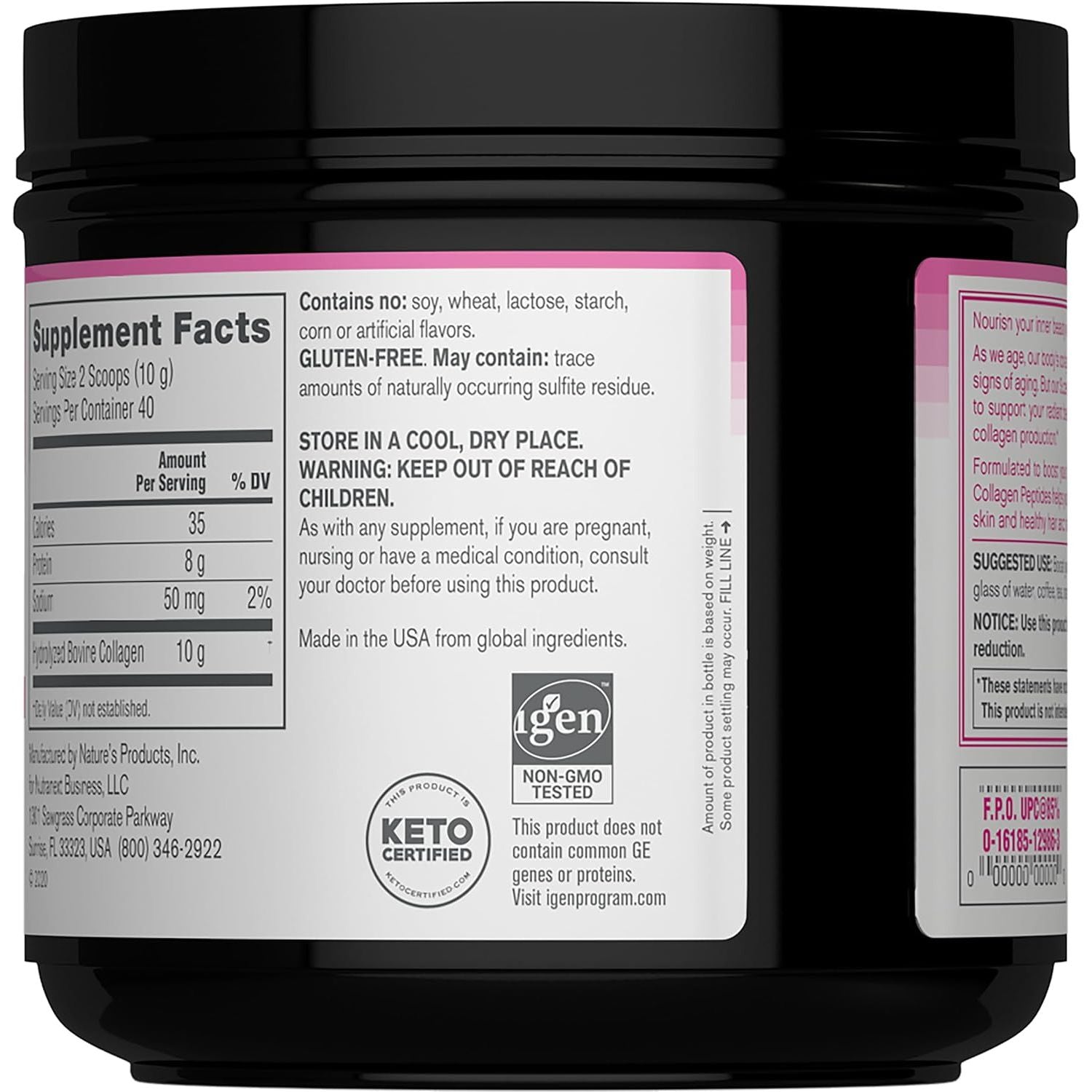 NEOCELL, COLLAGEN 14OZ $24.99