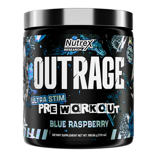 NUTEX, OUTRAGE 30 SERVINGS $19.99