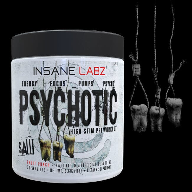 INSANE LABZ, PSYCHOTIC SAW 30 SERVING $30.00