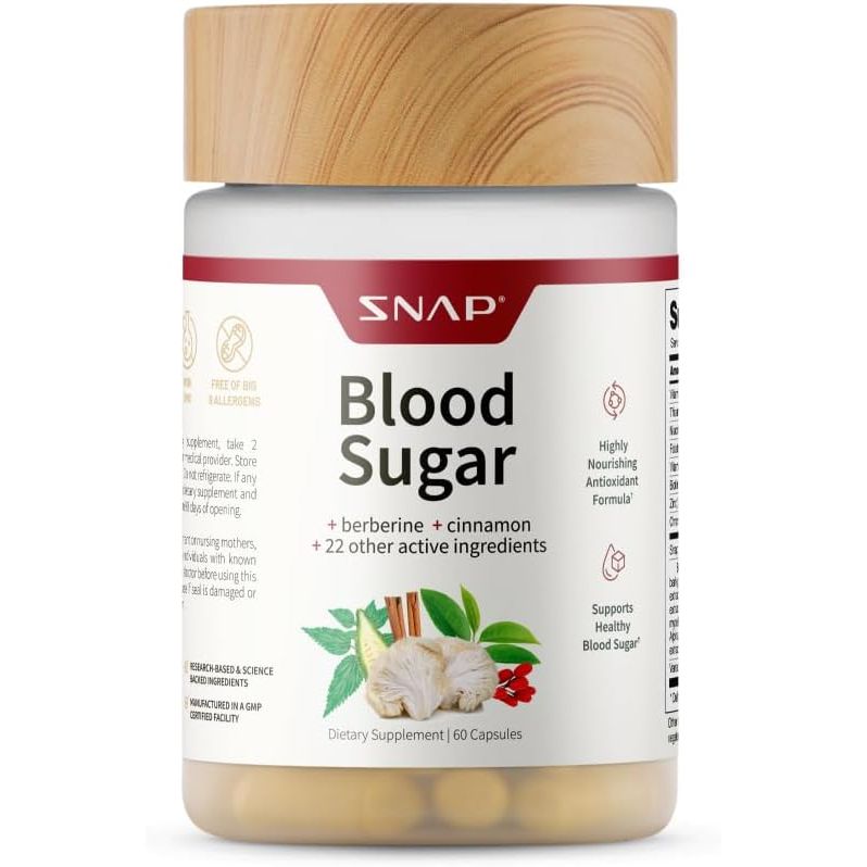 SNAP SUPPLEMENTS, BLOOD SUGAR $29.99