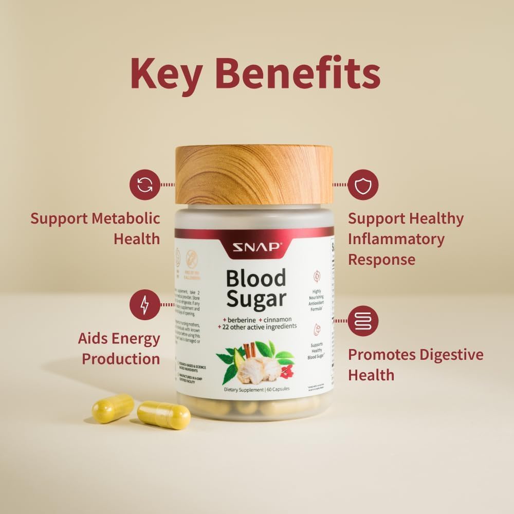 SNAP SUPPLEMENTS, BLOOD SUGAR $29.99