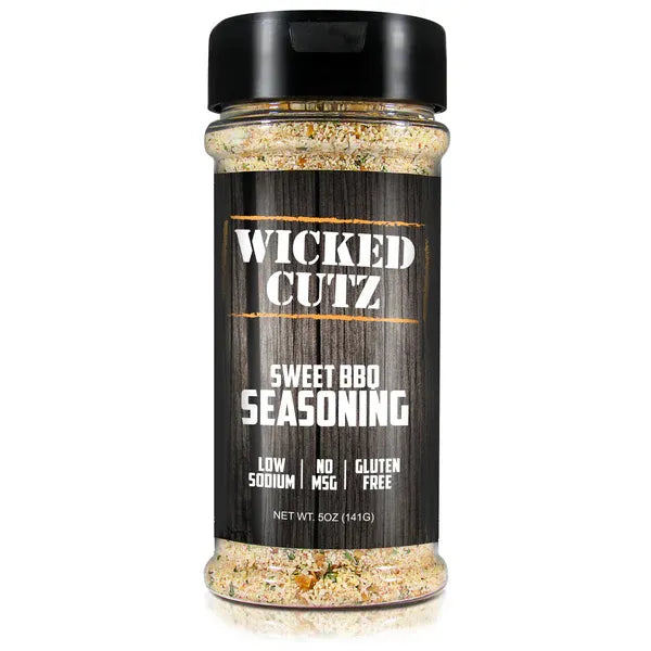 WICKED CUTZ, SWEET BBQ SEASONING $8.99