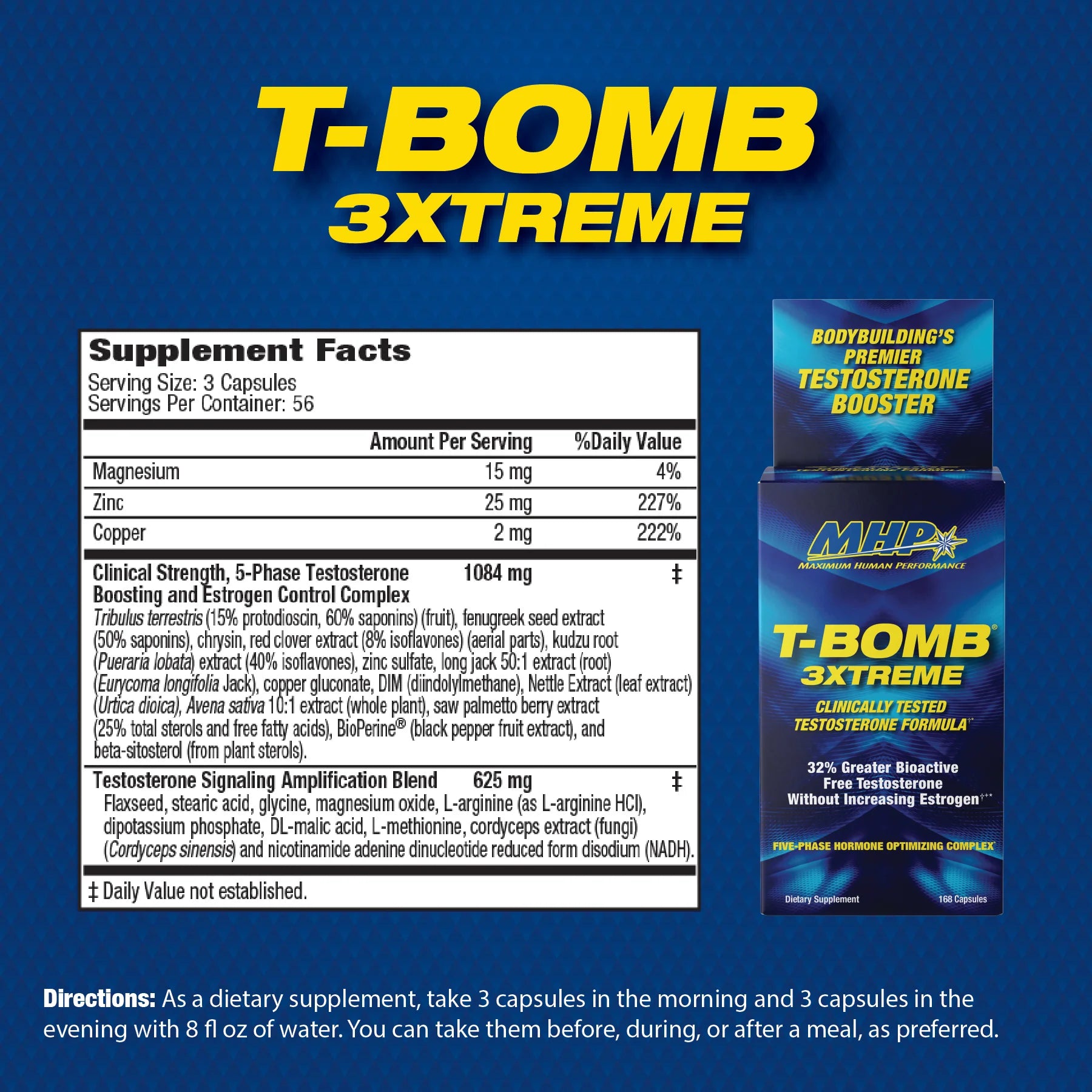 MHP, T-BOMB 3XTREME $44.99