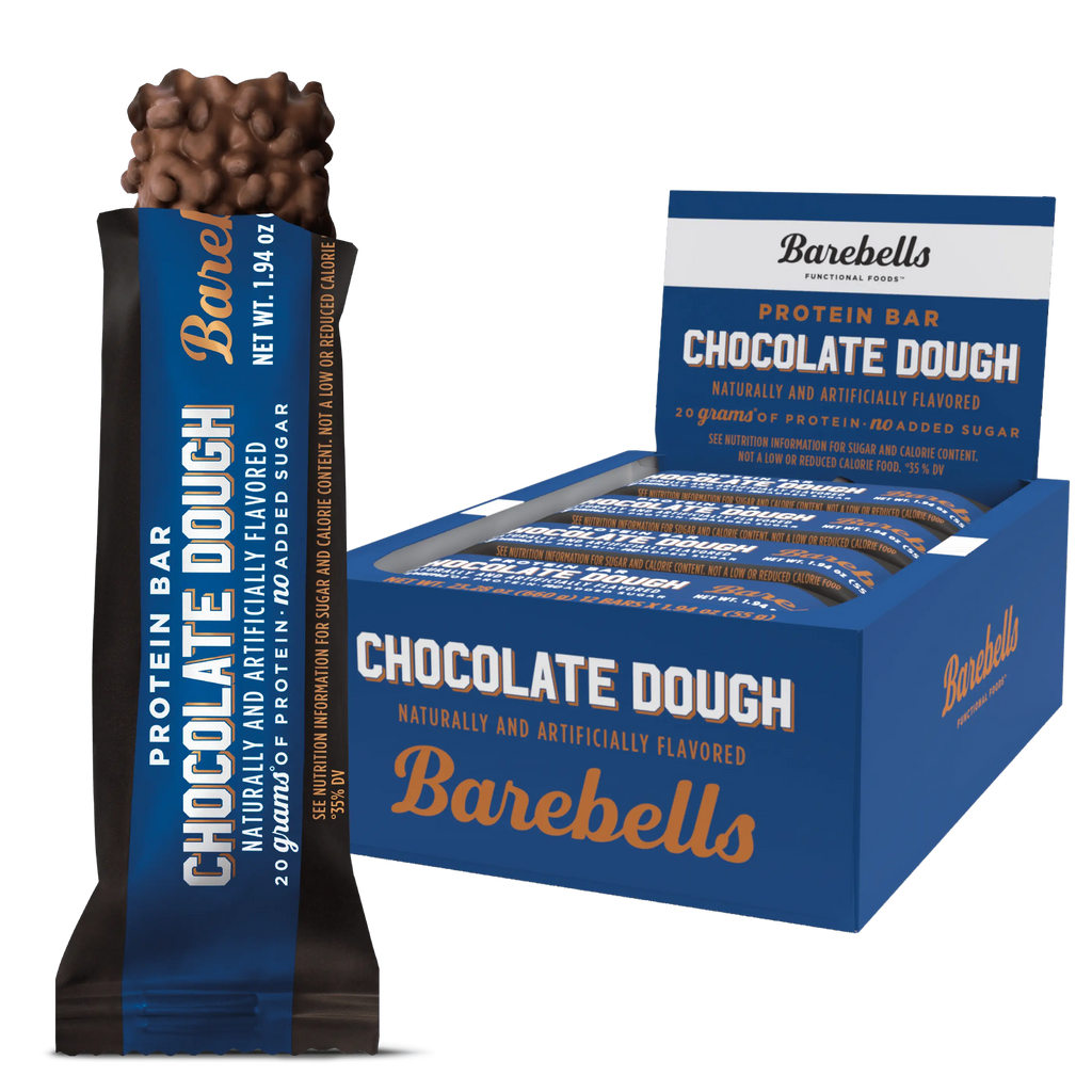 BAREBELLS, CHOCALTE DOUGH 12PACK $32.99