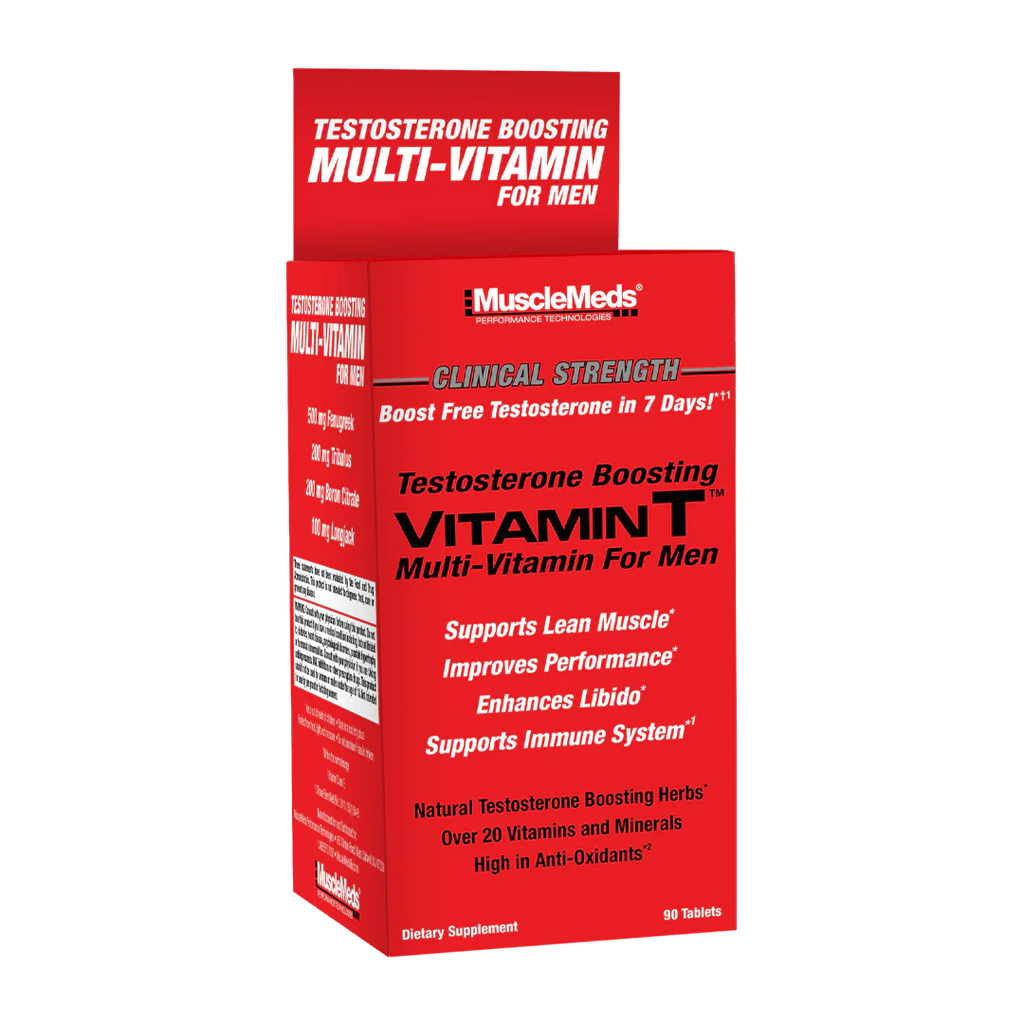 MUSCLEMEDS, VITAMIN T MULTI-VITAMIN 90TABLETS $19.99