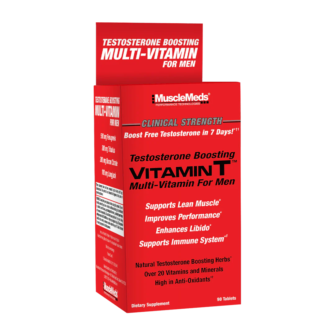 MUSCLEMEDS, VITAMIN T MULTI-VITAMIN 90TABLETS $19.99