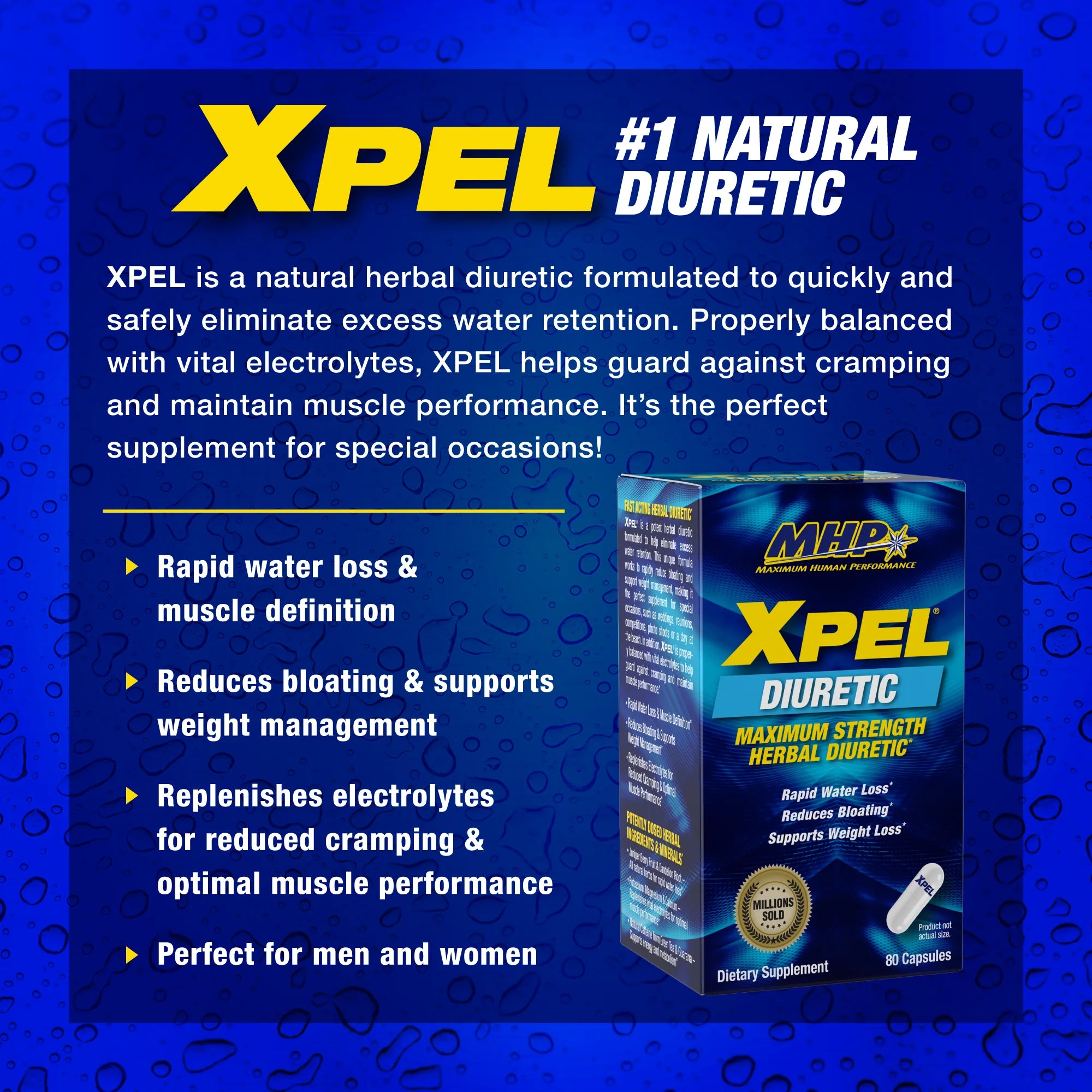 MHP, XPEL DIURETIC $23.99