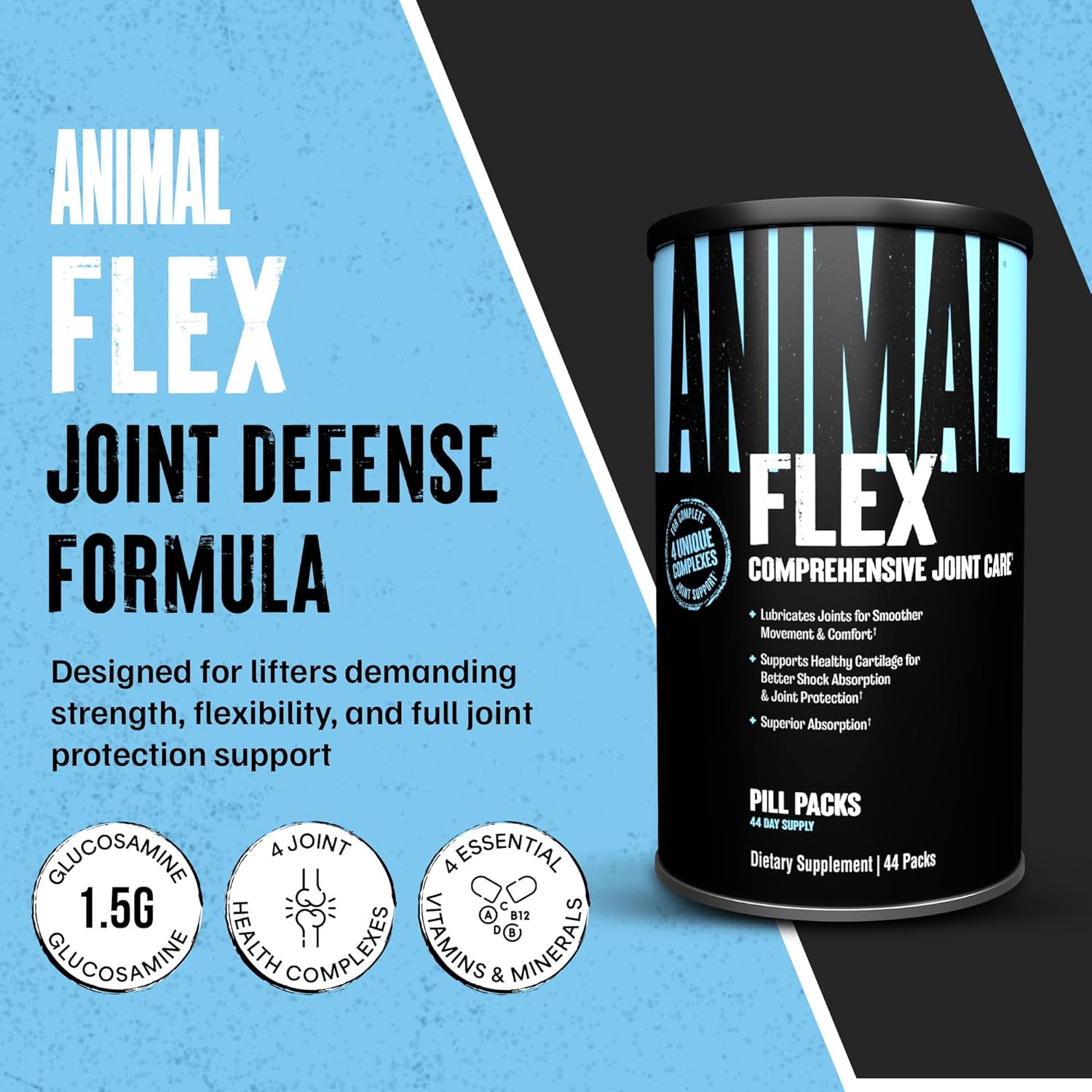 UNIVERSAL NUTRITION, FLEX 44 PACKS $39.99
