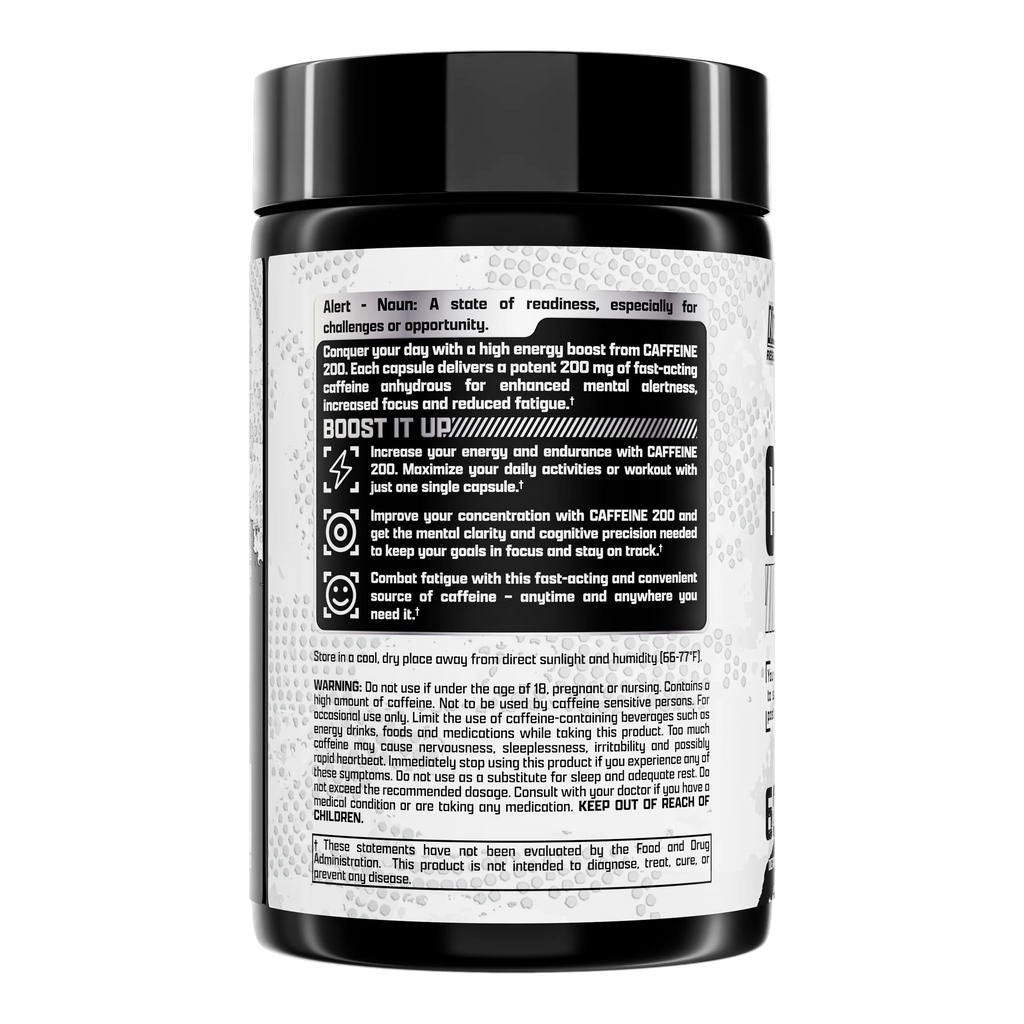 NUTREX, CAFFEINE 200MG $14.99