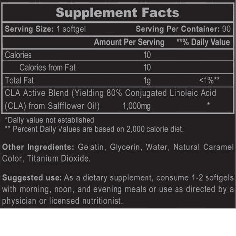 HI-TECH, CLA 1000 90 SOFTGELS $17.99