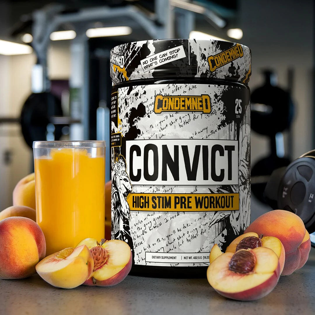 CONDEMNED, CONVICT HIGH STIM 25 SERVING $39.99