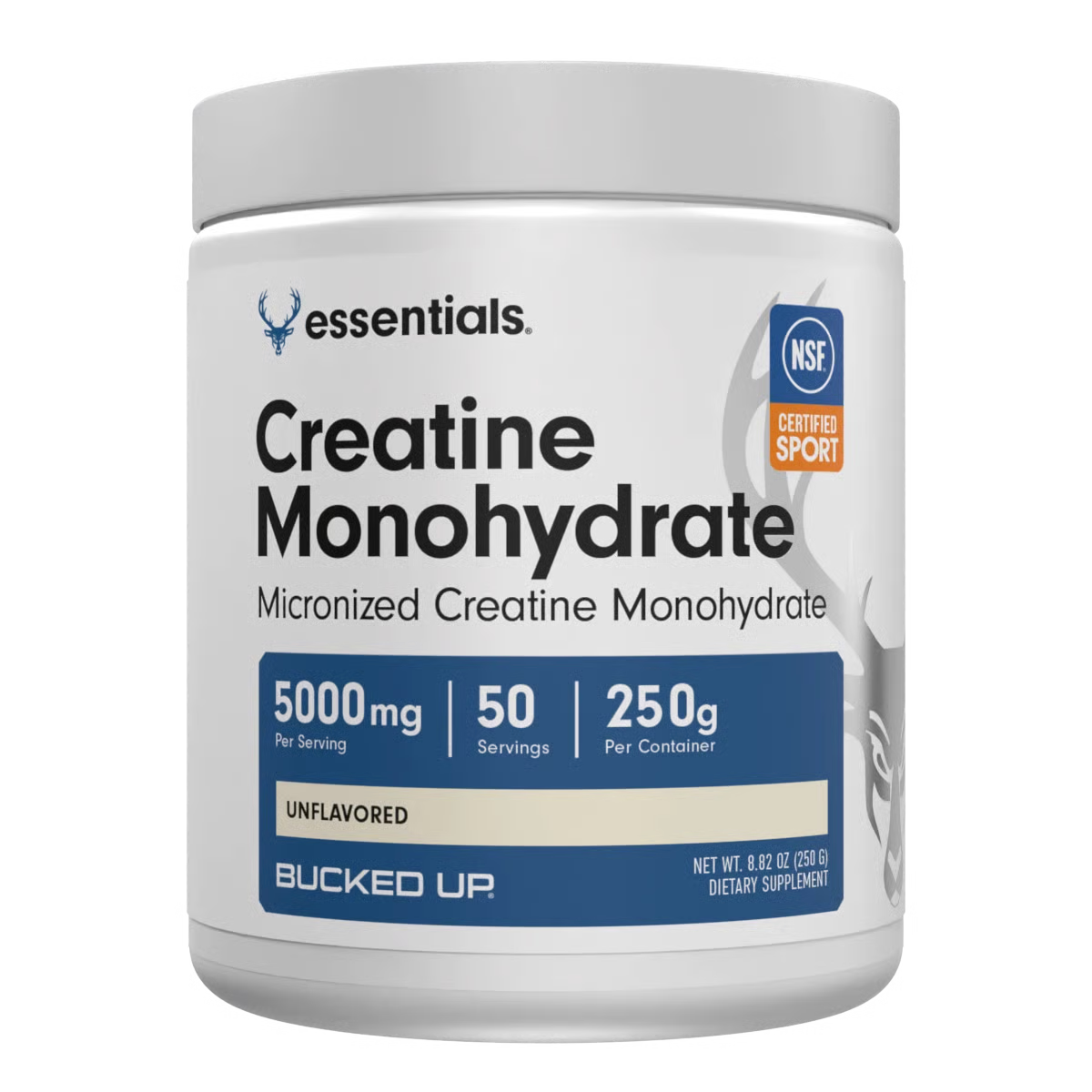 BUCKED UP, CREATINE MONOHYDRATE 60 SERVINGS $24.99