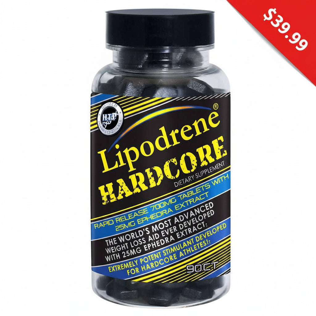 HI-TECH, LIPODRENE HARDCORE BLACK 90CT $39.99