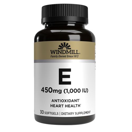 WINDMILL, VITAMIN E 450MG 30CAP $10.99