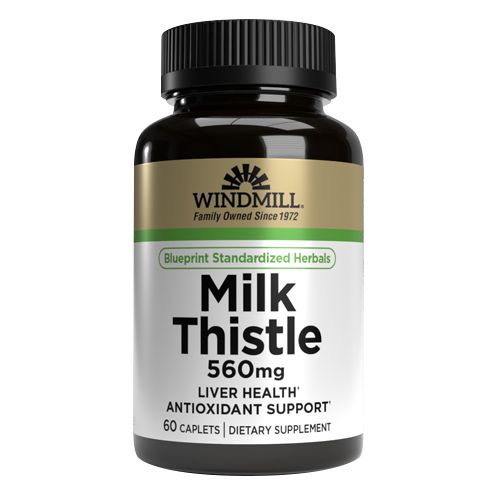 WIINDMILL, MILK THISTLE 560G 60CAP $10.99
