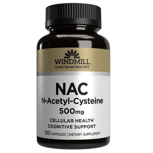 WINDMILL, NAC 500MG 100CAP $15.99