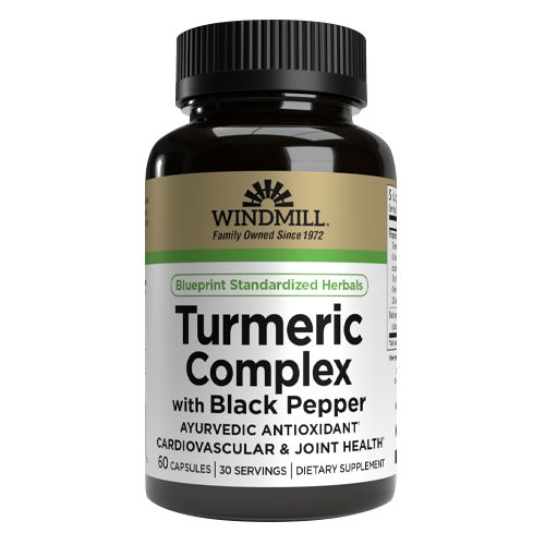 WINDMILL, TURMERIC COMPLEX 60CAPS $11.99