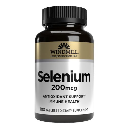 WINDMILL, SELENIUM 200MCG 100TAB $9.99