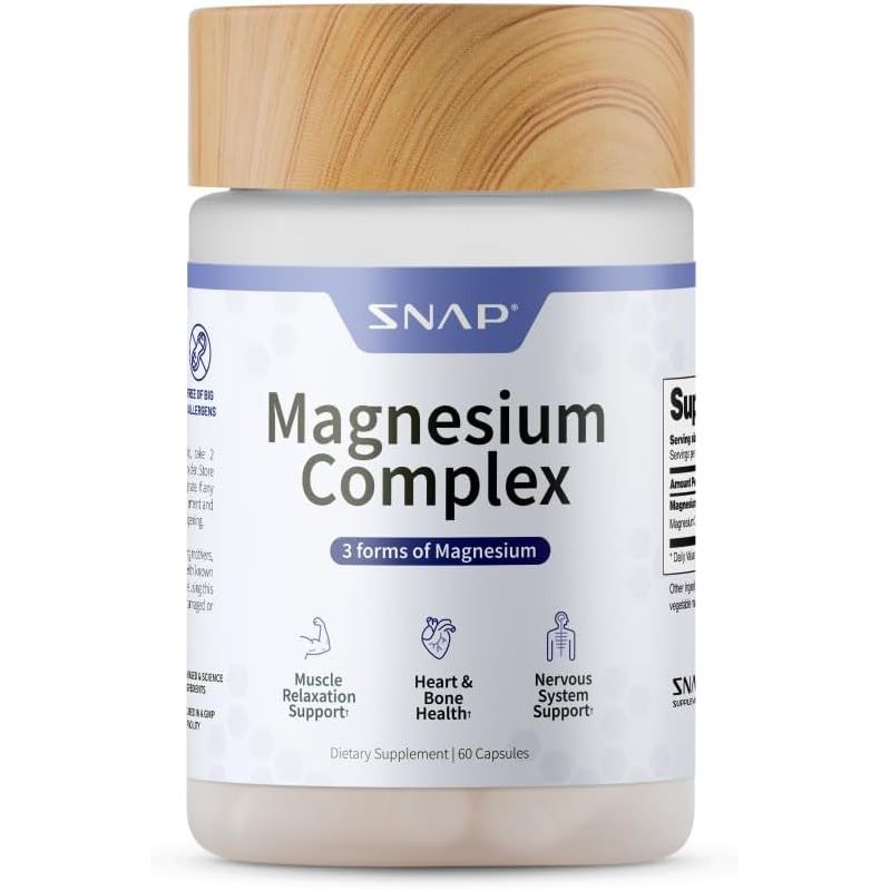SNAP SUPPLEMENTS, MANGESIUM COMPLEX $15.99