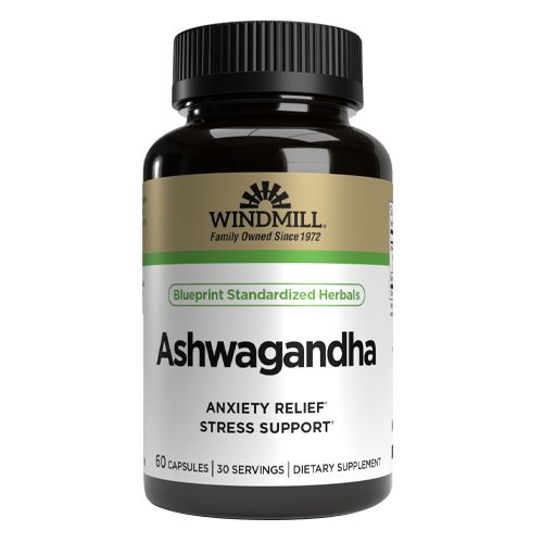 WINDMILL, ASHWAGANDHA 60CAPS $11.99