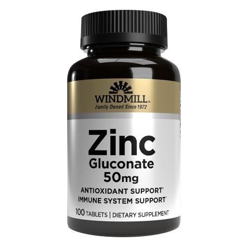 WINDMILL, ZINC GLUCONATE 50MG 100TAB $9.99