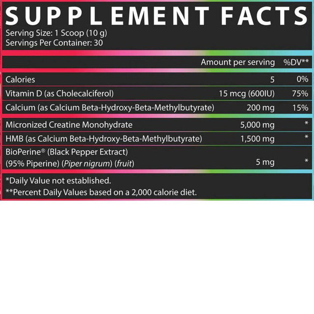 NUTREX, CREATINE + HMB 30 SERVING $26.99