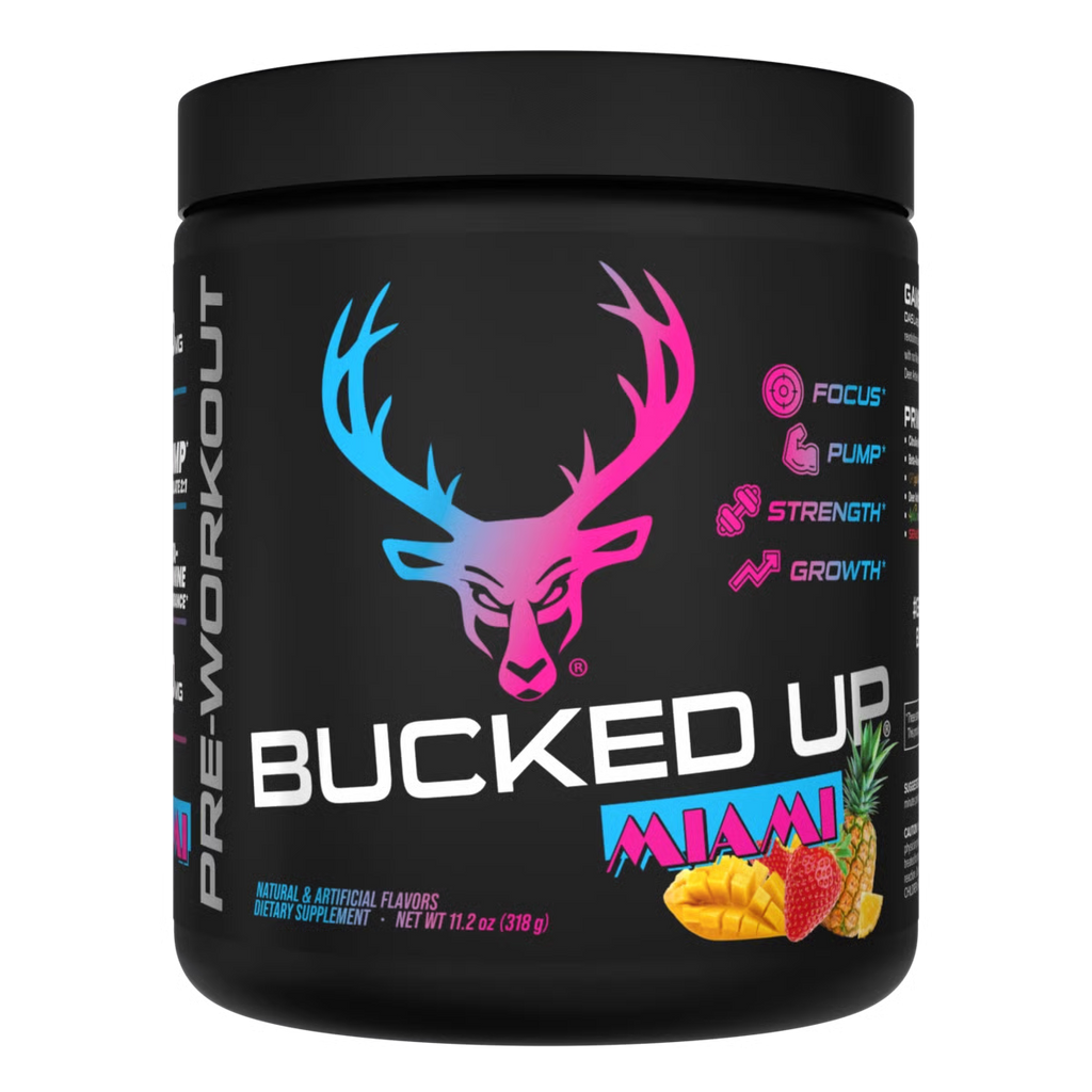 BUCKED UP, PRE-WORKOUT 30 SERVINGS $39.99