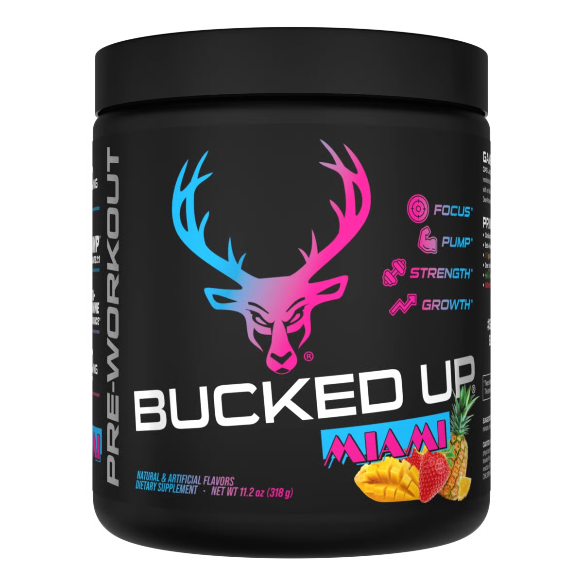 BUCKED UP, PRE-WORKOUT 30 SERVINGS $39.99